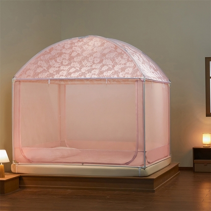 91家纺网 家纺一手货源 找家纺 （总）飞轮海2025春夏新款坐床式全包蚊帐-MZ-01