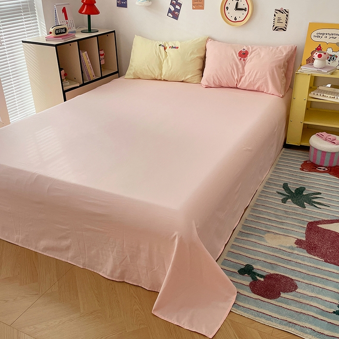 91家纺网 家纺一手货源 找家纺 彩韵 2025新款纯色水洗m毛巾绣四件套 曲奇饼干