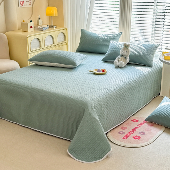 91家纺网 家纺一手货源 找家纺 （总）花香四季2025全棉夹棉多功能床垫、床盖榻榻米飘窗垫可定制任意尺寸（全年有货）