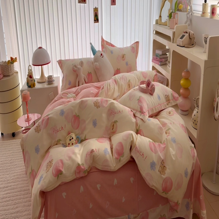 91家纺网 家纺一手货源 找家纺 （总）于果 2025新款全棉13370四件套