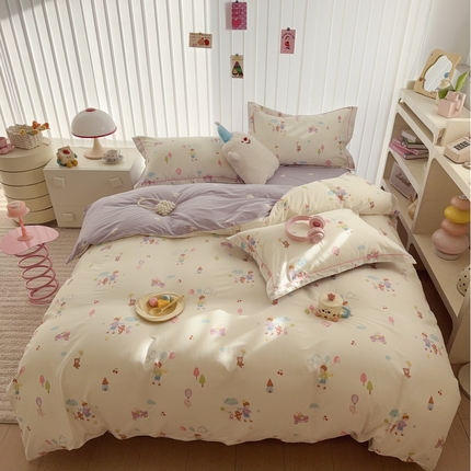 91家纺网 家纺一手货源 找家纺 （总）于果 2025新款全棉13370四件套