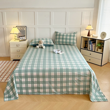 91家纺网 家纺一手货源 找家纺 （总）曼陀罗2025新款无印风床单