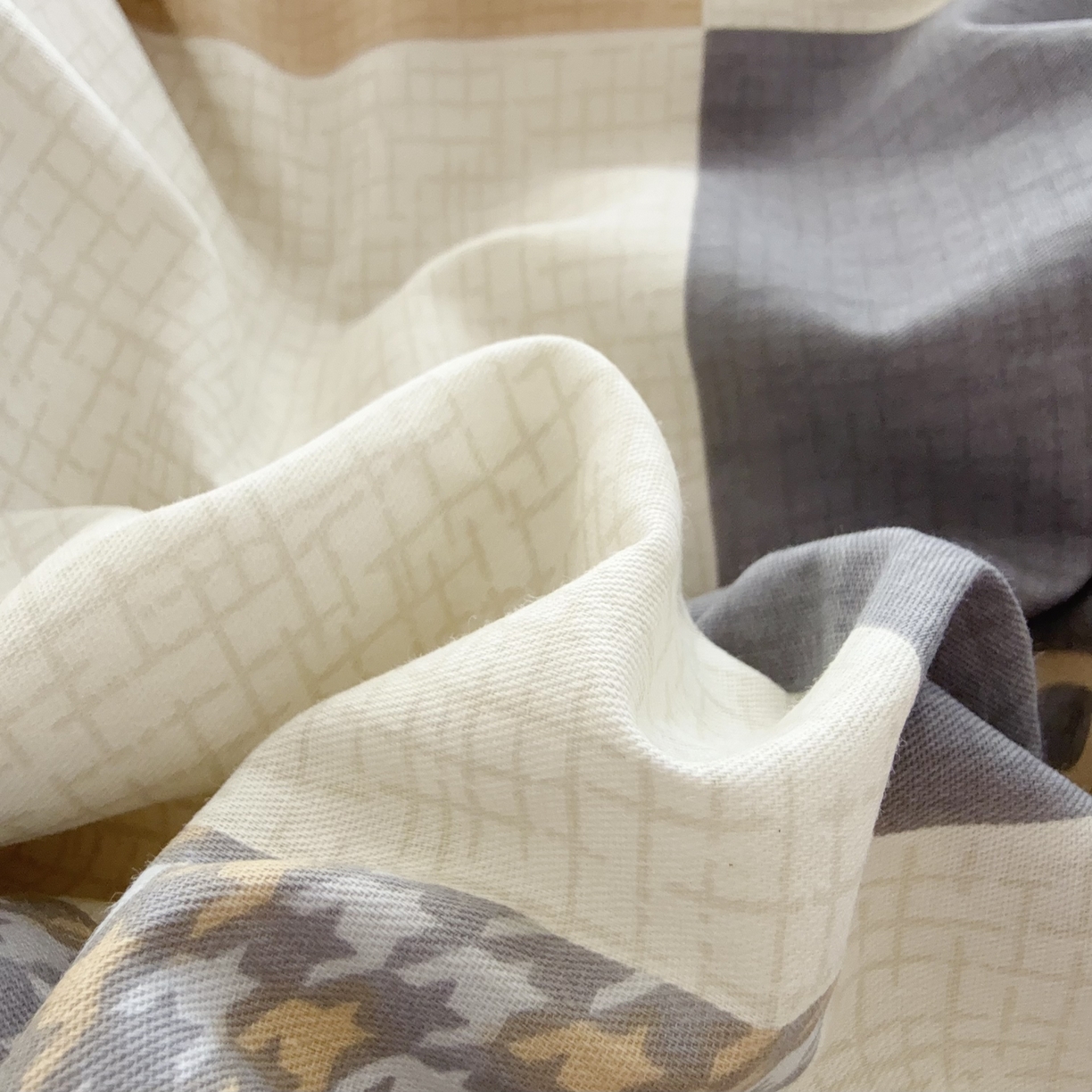 91家纺网 家纺一手货源 找家纺 于果 2025新款全棉13370四件套 雅格