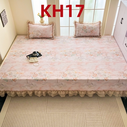 91家纺网 家纺一手货源 找家纺 （总）手艺人家纺 2025新款精美蕾丝花边款夹棉绗缝炕盖榻榻米炕垫防滑炕垫炕盖榻榻米炕垫榻榻米垫床盖榻榻米炕盖炕垫KH01-KH27