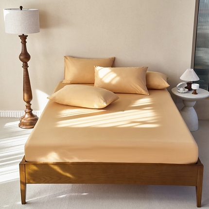 91家纺网 家纺一手货源 找家纺 （总）期遇2025新款13374纯色全棉床笠