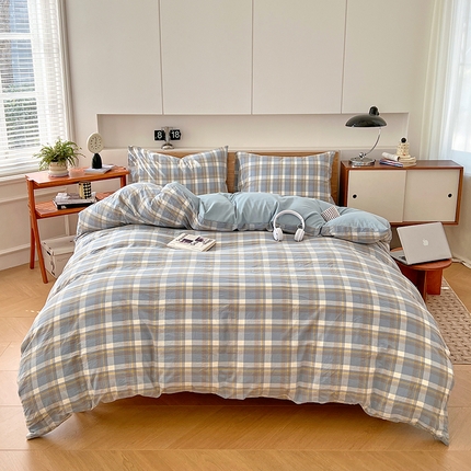 91家纺网 家纺一手货源 找家纺 （总）曼陀罗2025新款无印风被套单品