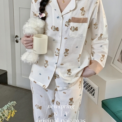 纽约生活 2025新款有氧双层纱 芭蕾小熊