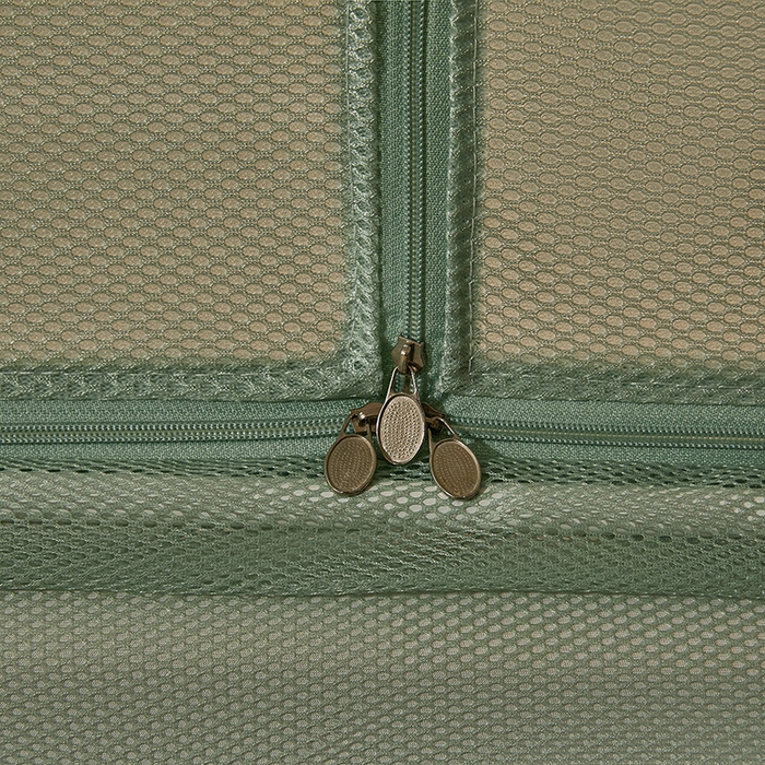 91家纺网 家纺一手货源 找家纺 青竹苑2025新款花边款床笠底防摔坐床蚊帐-伊甸园 伊甸园-瓦松绿