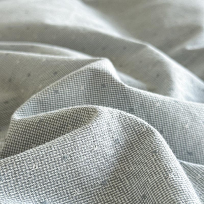 91家纺网 家纺一手货源 找家纺 ab家纺 2025新款小碎花三层纱 波尔卡-兰