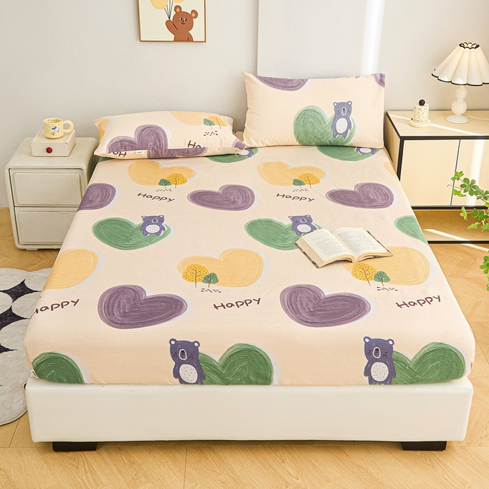 91家纺网 家纺一手货源 找家纺 首爱2025新款原棉老粗布床笠支持特殊规格定制 常年不断货 大批量供应  暖心绒语