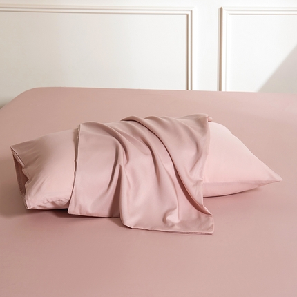 91家纺网 家纺一手货源 找家纺 （总）Mr.pig猪先生水洗棉 2025新款A类超柔天丝棉纯色单枕套