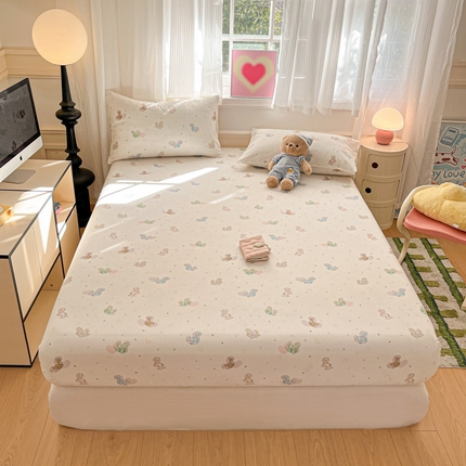 博雅 2025新款全棉A类双层纱床笠 小马宝莉