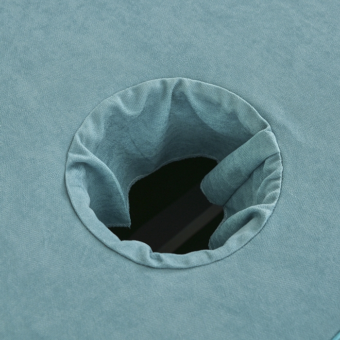 91家纺网 家纺一手货源 找家纺 不打烊家纺 2025新款贡缎绣花熊猫系列美容床罩 米白色拼绿色