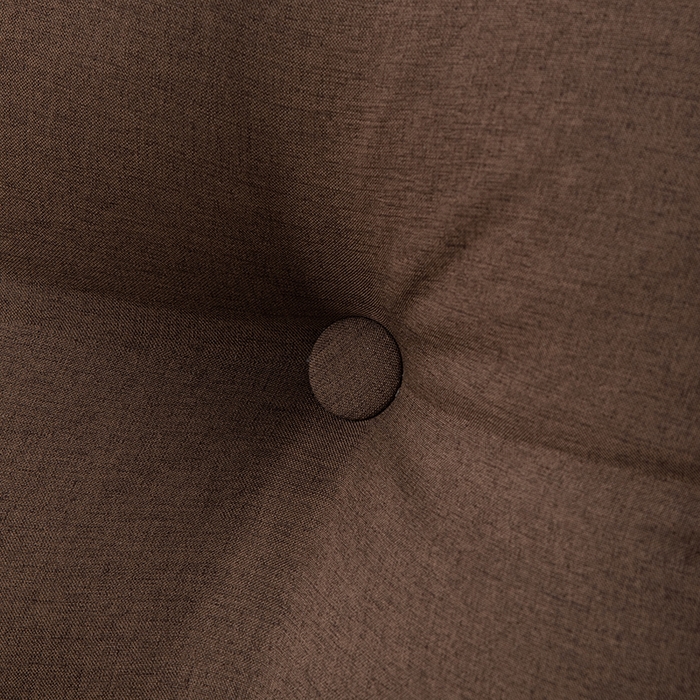 91家纺网 家纺一手货源 找家纺 美达人2025新款麻布珍珠棉三角靠背 亚麻单人 湘宜咖