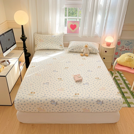 博雅 2025新款全棉A类双层纱床笠 汪星人