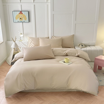 91家纺网 家纺一手货源 找家纺 （总）卢赛尔 2025新款全13372纯色单被套