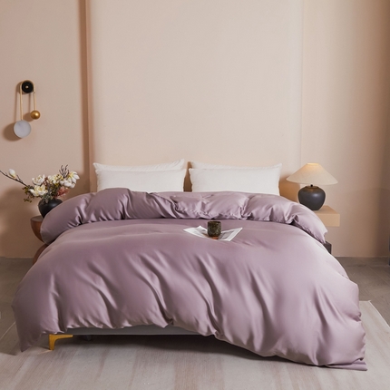 雅萱家纺  2025新款60s兰精天丝系列-单被套系列 60s天丝悠悠紫