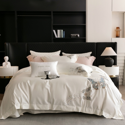 91家纺网 家纺一手货源 找家纺 （总）馨蕊家居 2025年春夏新品100S高奢简约长绒棉系列—棉梦境