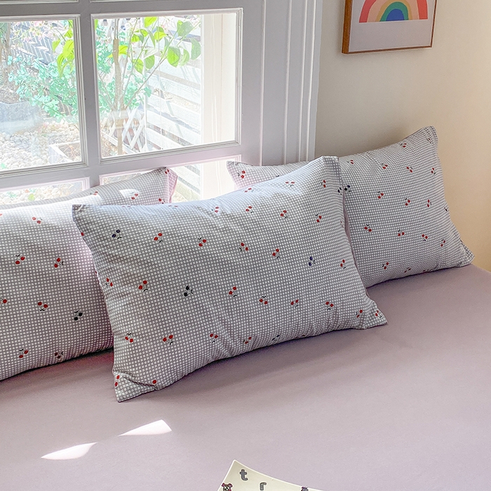 91家纺网 家纺一手货源 找家纺 富缦庭2025新款A类针织双层纱四件套格格情缘