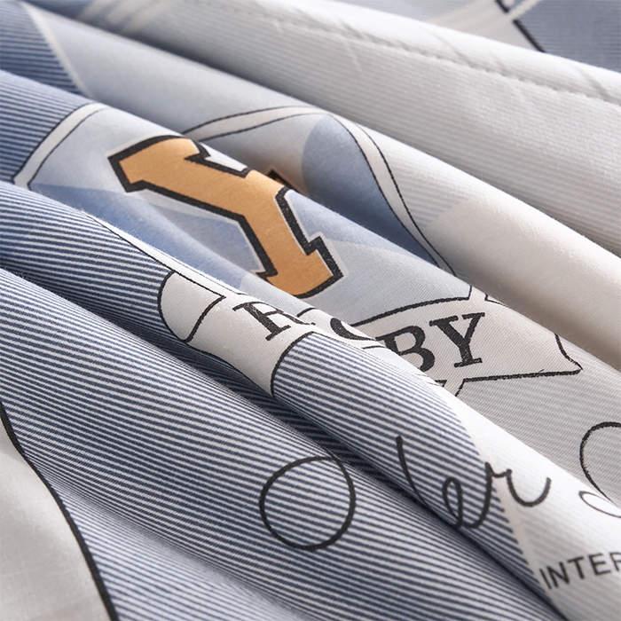 91家纺网 家纺一手货源 找家纺 羽梦家纺2025新款新疆棉花全棉夏凉被 时尚格调兰