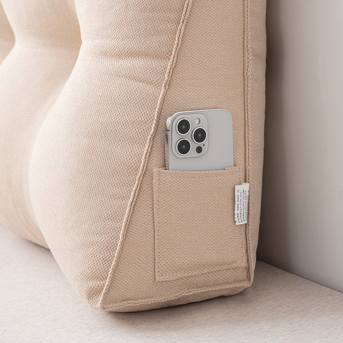 91家纺网 家纺一手货源 找家纺 美达人2025新款韩国绒三角靠背 三角单人 浅棕