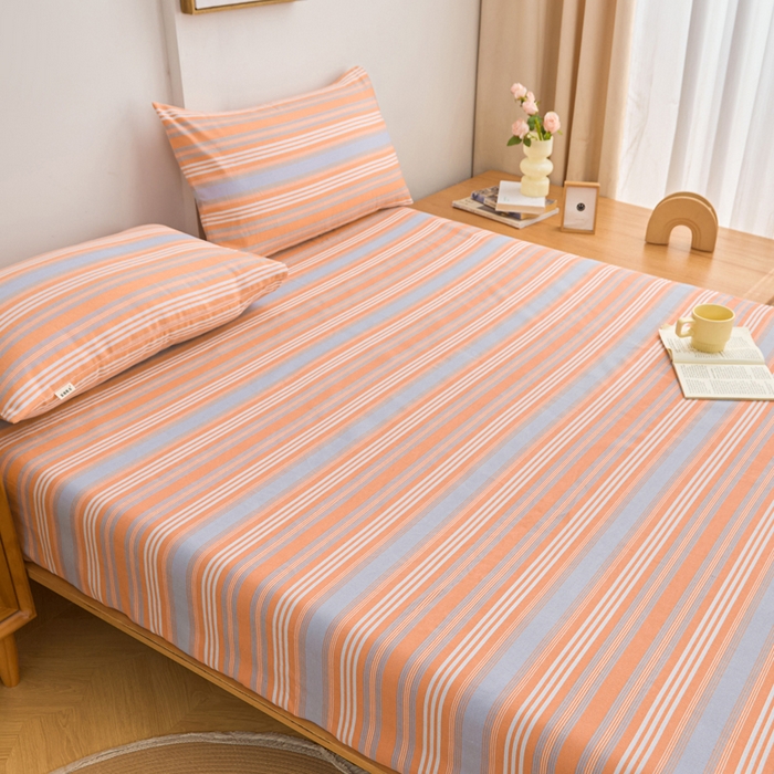 91家纺网 家纺一手货源 找家纺 首爱2025新款原棉老粗布床笠支持特殊规格定制 常年不断货 大批量供应  热恋