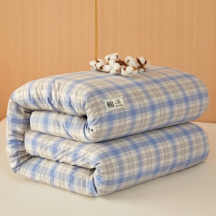 91家纺网 家纺一手货源 找家纺 招财星家纺 2025新款新疆棉花被可拆洗被子被芯夏被春秋被冬被四季被空调被子 阡陌