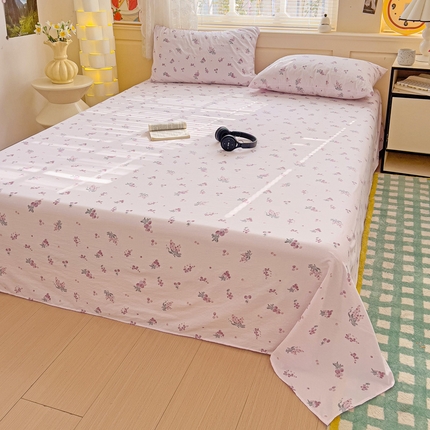 91家纺网 家纺一手货源 找家纺 （总）纽缦家纺 2025新款云感提花双层纱床单