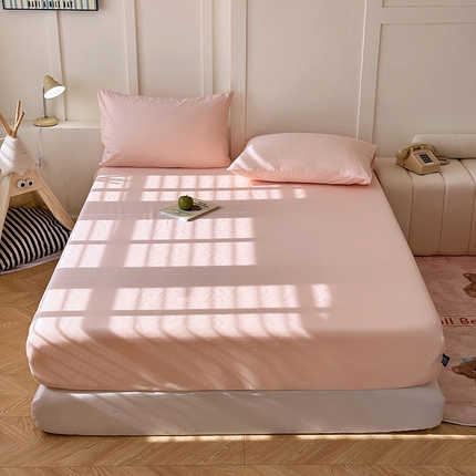 91家纺网 家纺一手货源 找家纺 （总）卢赛尔 2025新款全13372纯色床笠系列