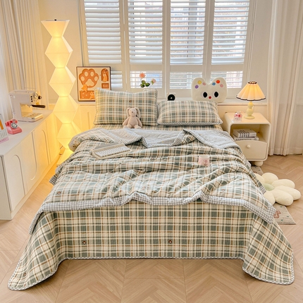 91家纺网 家纺一手货源 找家纺 （总）雅萱家纺  2025新款全棉夏被套件