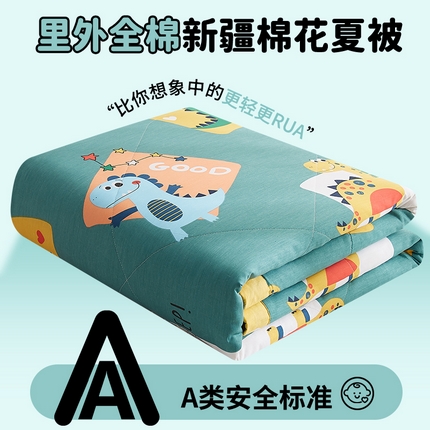 91家纺网 家纺一手货源 找家纺 （总）暖阳 【同款地板价】2025年新款全棉印花棉花夏被四件套被子被芯