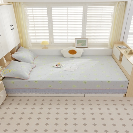 手艺人2025新款亲肤舒适纯棉A类不防滑炕盖榻榻米炕垫AK01-AK06 AK06灰