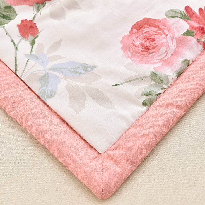 91家纺网 家纺一手货源 找家纺 羽梦家纺2025新款新疆棉花全棉夏凉被 锦上添花