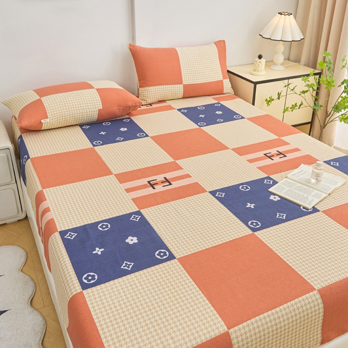 91家纺网 家纺一手货源 找家纺 首爱2025新款原棉老粗布床笠支持特殊规格定制 常年不断货 大批量供应  简尚