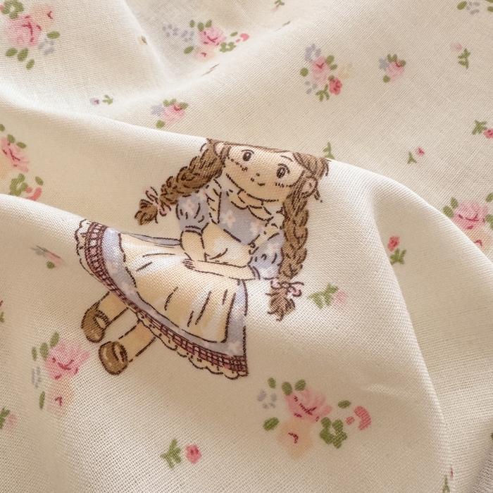 91家纺网 家纺一手货源 找家纺 博雅 2025新款全棉A类双层纱床笠 奇遇秘境