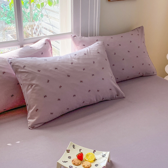 91家纺网 家纺一手货源 找家纺 富缦庭2025新款A类针织双层纱四件套彩蝶飞舞