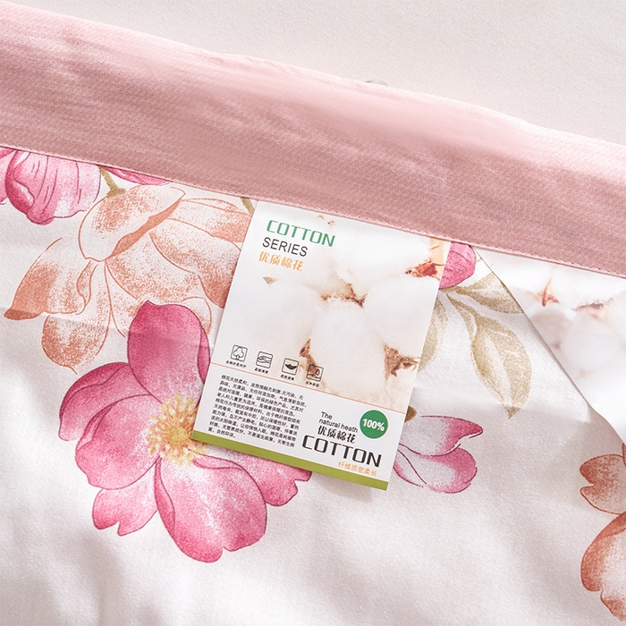 91家纺网 家纺一手货源 找家纺 羽梦家纺2025新款新疆棉花全棉夏凉被 魅力生活