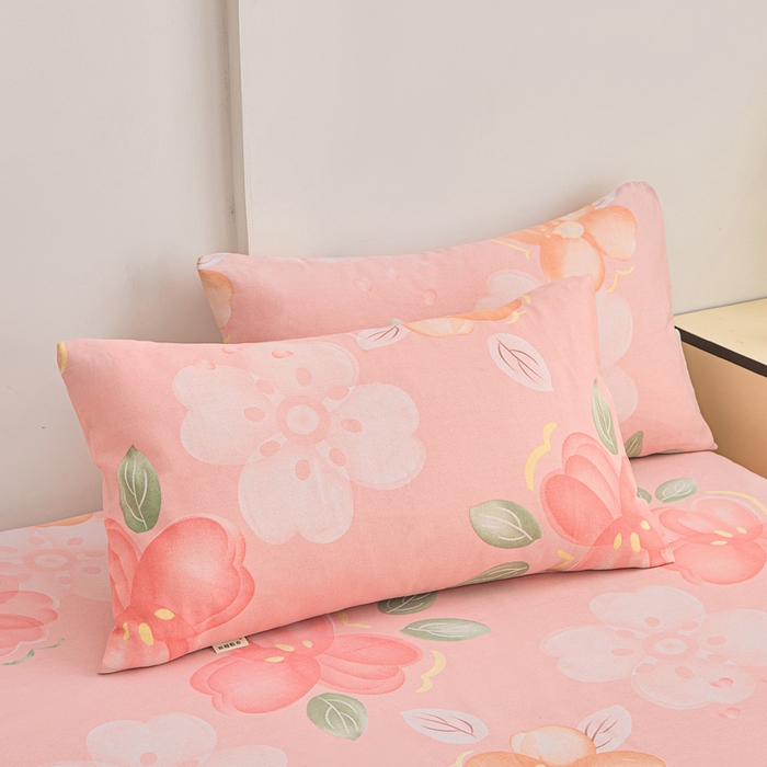 91家纺网 家纺一手货源 找家纺 首爱2025新款原棉老粗布床笠支持特殊规格定制 常年不断货 大批量供应  面朝花海