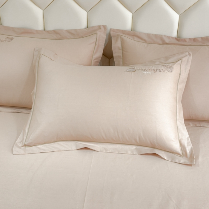 91家纺网 家纺一手货源 找家纺 U品汇  2025新款纯棉全棉长绒棉刺绣绣花高端礼盒四件套-叶夕 花晨叶夕-玲珑玉