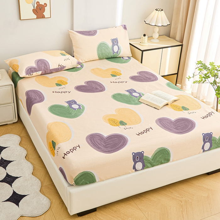 91家纺网 家纺一手货源 找家纺 首爱2025新款原棉老粗布床笠支持特殊规格定制 常年不断货 大批量供应  暖心绒语