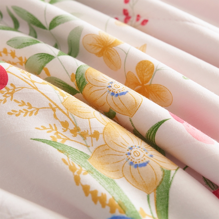 91家纺网 家纺一手货源 找家纺 羽梦家纺2025新款新疆棉花全棉夏凉被 手捧花