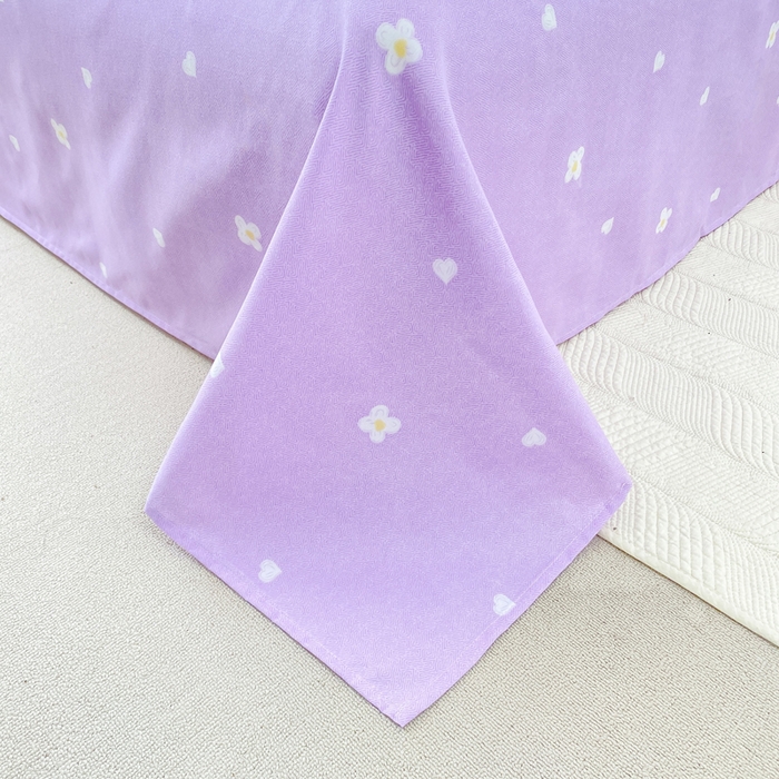 91家纺网 家纺一手货源 找家纺 直播2024新款斜纹磨毛印花四件套植物羊绒套件秋风似锦