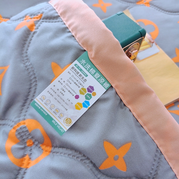 91家纺网 家纺一手货源 找家纺 伊凡 2025新款亲肤磨毛夏凉被印花夏被空调被礼品夏被跑量跨境外贸夏凉被 北欧风情