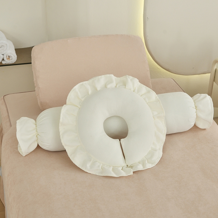 91家纺网 家纺一手货源 找家纺 不打烊家纺 2025新款贡缎绣花熊猫系列美容床罩 卡其色