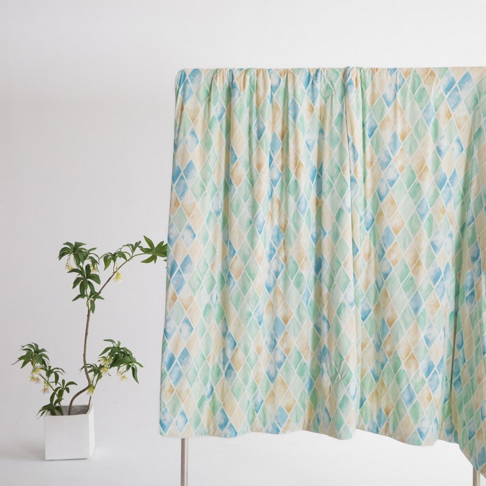 91家纺网 家纺一手货源 找家纺 睡棉坊2025新款数码印花高克重凉感丝夏凉被呱呱被10%大豆纤维填充带质检报告 媚格绿