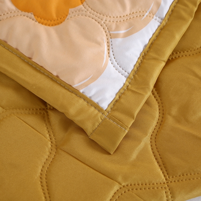 91家纺网 家纺一手货源 找家纺 伊凡 2025新款亲肤磨毛夏凉被印花夏被空调被礼品夏被跑量跨境外贸夏凉被 朵朵小花