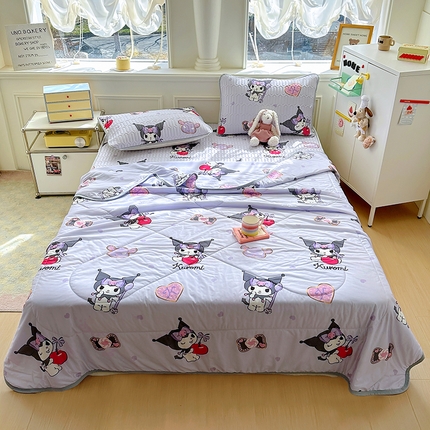 希诺2025春夏新款小版三丽鸥凉感夏被夏凉被空调被 苹果库洛米