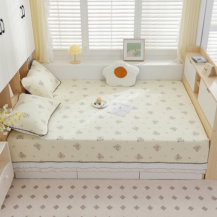 91家纺网 家纺一手货源 找家纺 手艺人2025新款亲肤舒适纯棉A类不防滑炕盖榻榻米炕垫AK01-AK06 AK06米