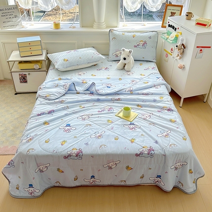 希诺2025春夏新款小版三丽鸥凉感夏被夏凉被空调被 彩虹玉桂狗