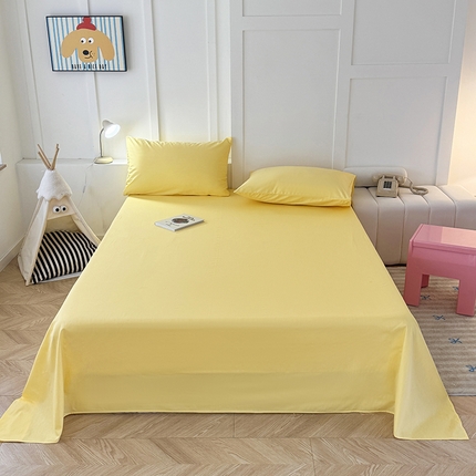 91家纺网 家纺一手货源 找家纺 （总）卢赛尔 2025新款全13372纯色床单系列